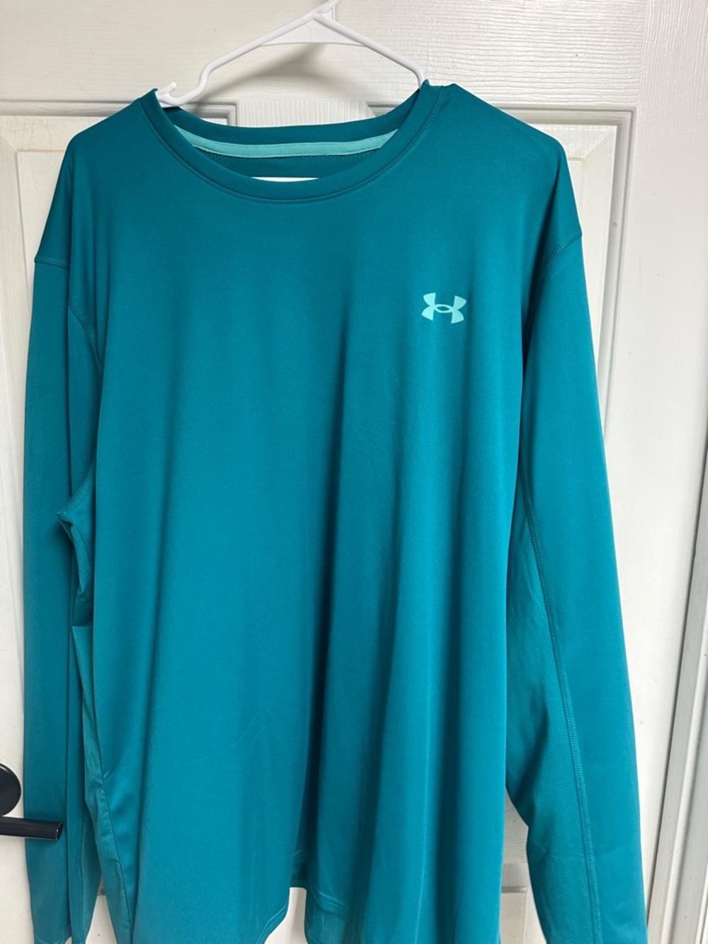 Under Armour Teal Athletic Long Sleeve Shirt